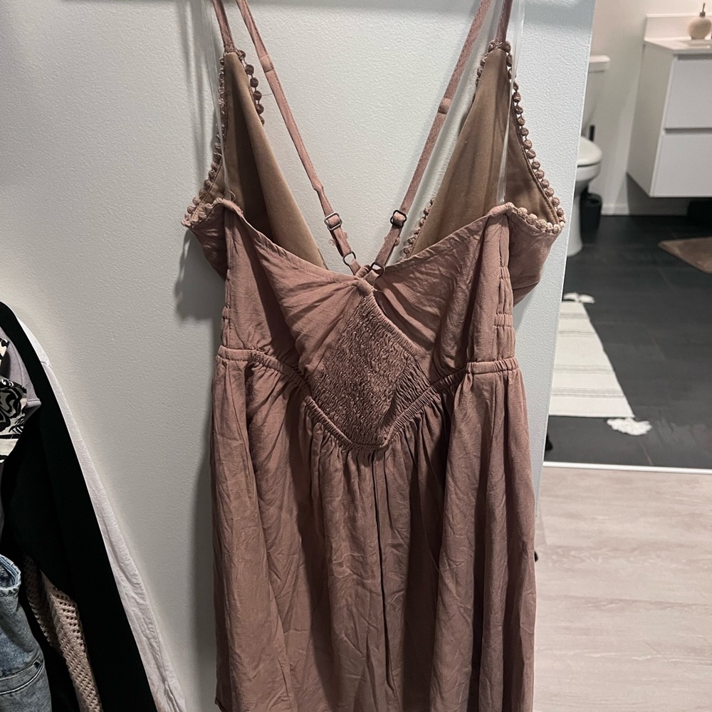 Wild fable, size M, brown mini dress